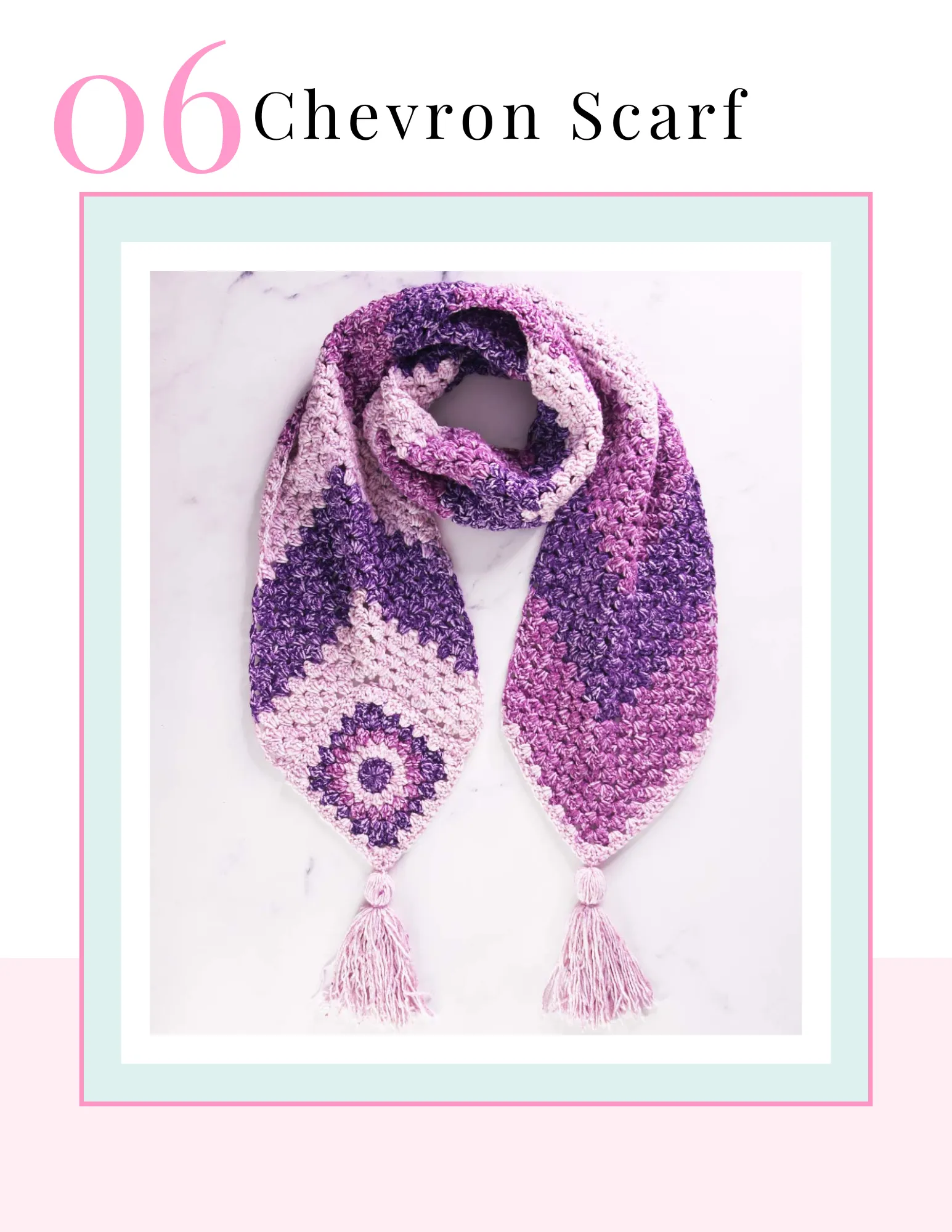 10 Scarf Pattern Bundle VOLUME 2