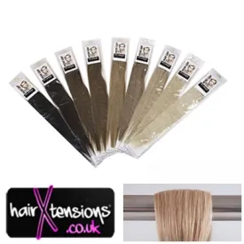 #18 Honey Blonde 25 Strands Micro-Loop 22" Remy Extensions