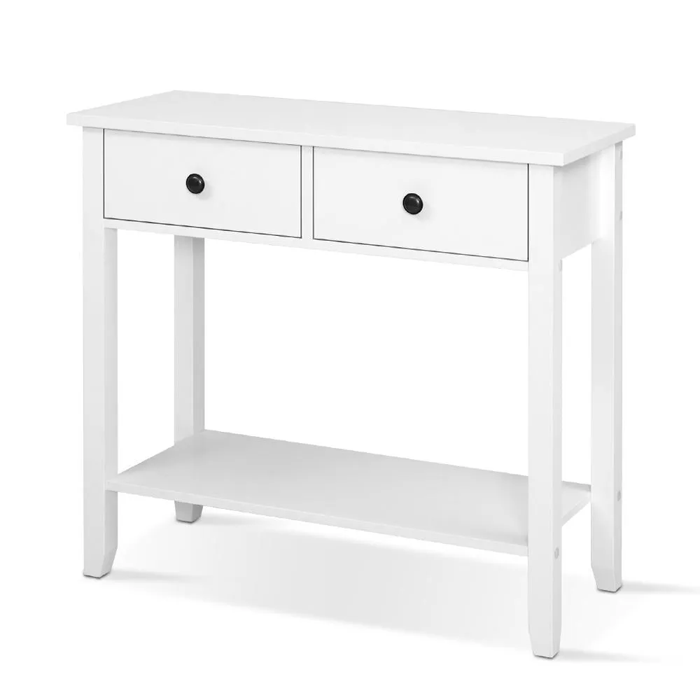 2 Drawer Hallway Display Console Table