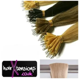 #20 Dark Golden Blonde 14" 0.5g Nano Tip Hair Extensions