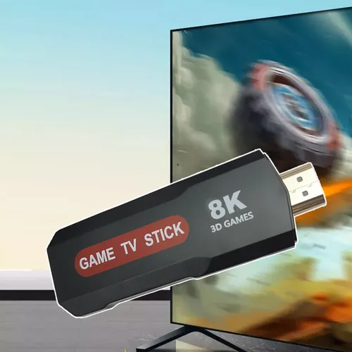 256GB 2025 NEW 8K HDMI Video Game Stick Console | 55000  Games | 2 Wireless Controllers