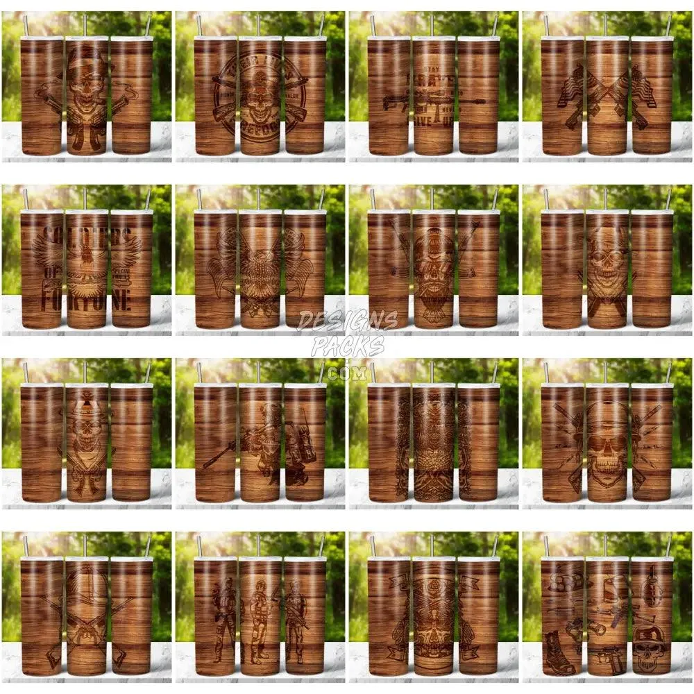27 ENGRAVE Military Tumbler Wrap Bundle JPG