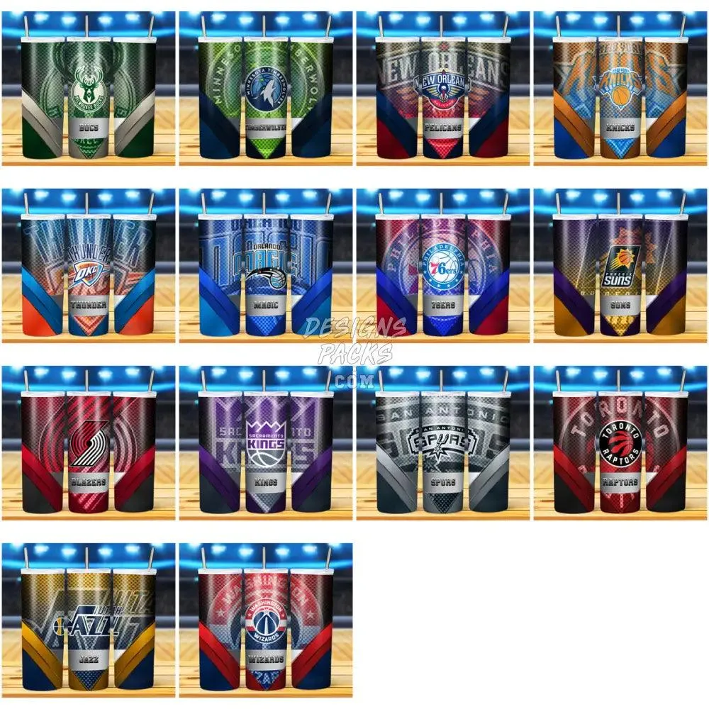 29 METAL Basketball Tumbler Wrap Bundle JPG