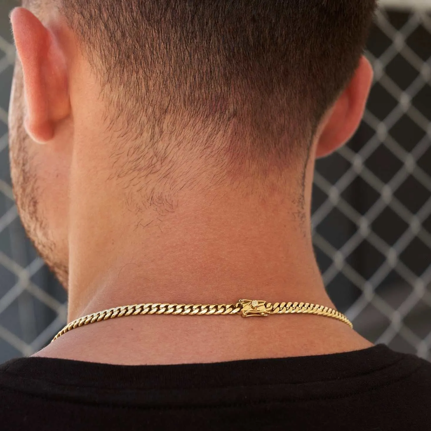 5mm Miami Cuban Necklace   2mm Rope Chain Bundle