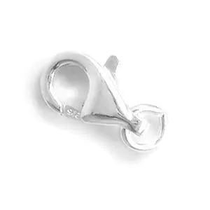 5mm x 9mm Fancy Lobster Clasps with Ring (Package of 5)