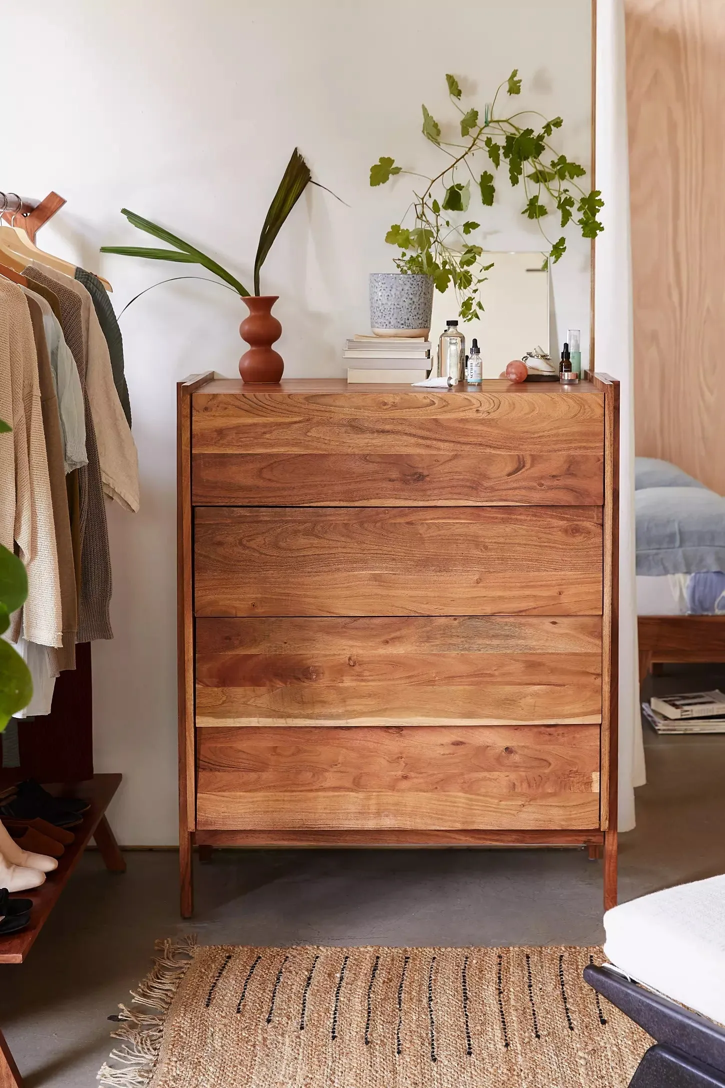 Akina Tall 4-Drawer Dresser