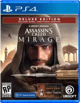 ASSASSIN'S CREED MIRAGE - DELUXE EDITION PLAYSTATION 4 (PS4)