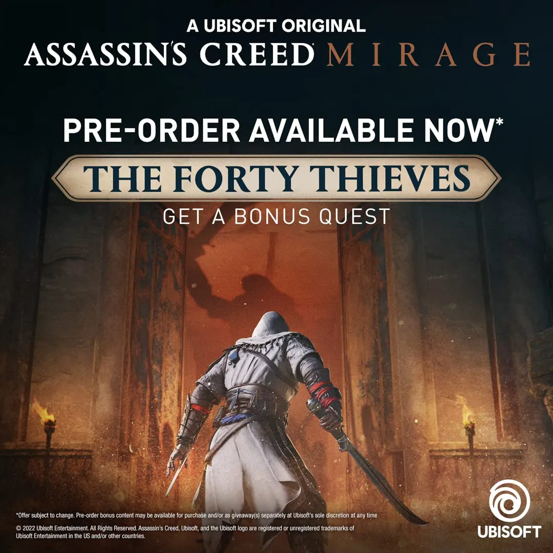 ASSASSIN'S CREED MIRAGE - DELUXE EDITION PLAYSTATION 4 (PS4)