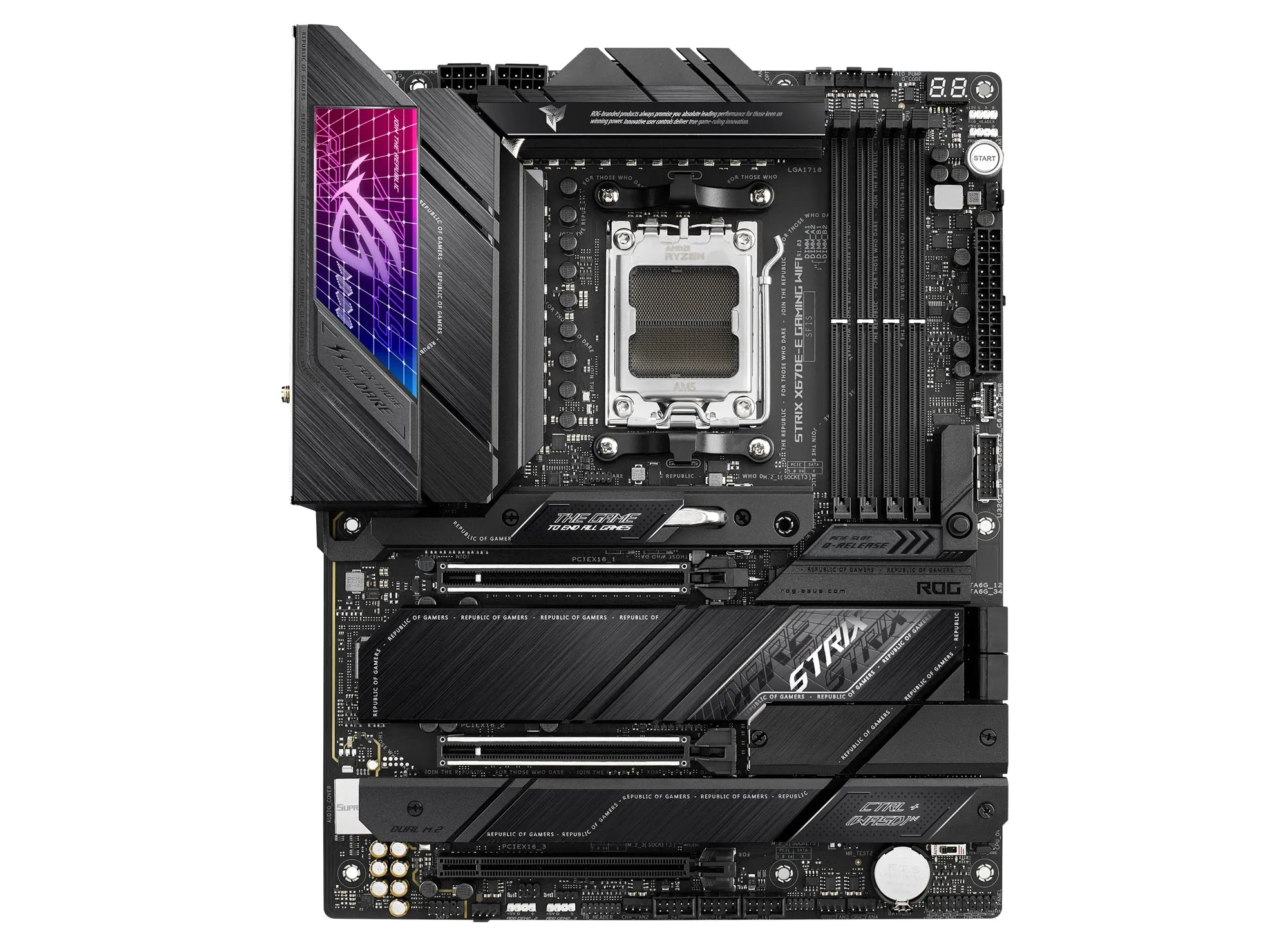 Asus Mainboard Rog Strix X670e-E Gaming Wifi - Atx - Socket Am5 - Amd X670e