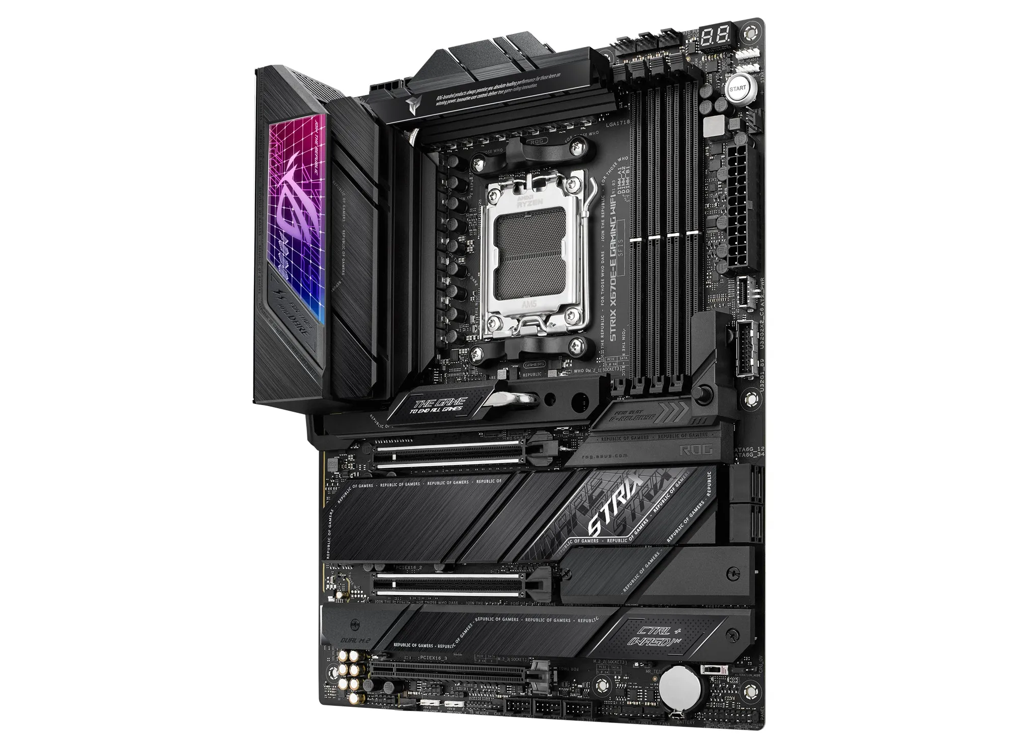 Asus Mainboard Rog Strix X670e-E Gaming Wifi - Atx - Socket Am5 - Amd X670e
