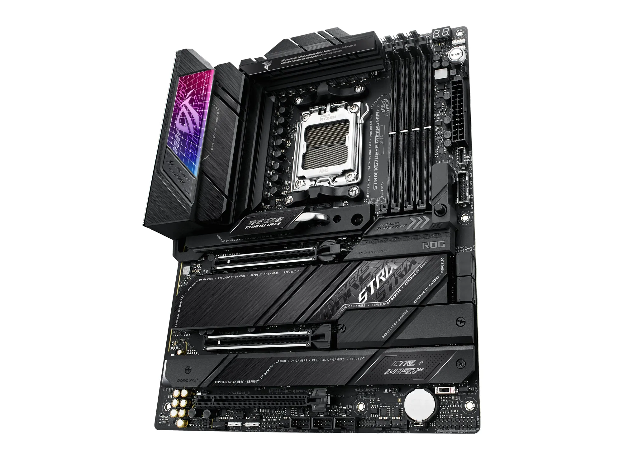 Asus Mainboard Rog Strix X670e-E Gaming Wifi - Atx - Socket Am5 - Amd X670e