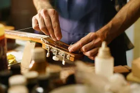 Basic Setup RUSH -  Adjust String & Nut Height For Better Playability