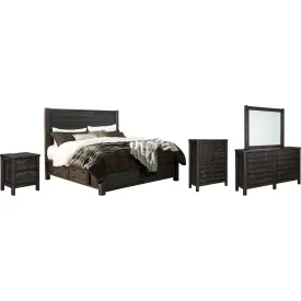 Baylow-EXCLUSIVE 7 Piece Queen Panel Bedroom Package
