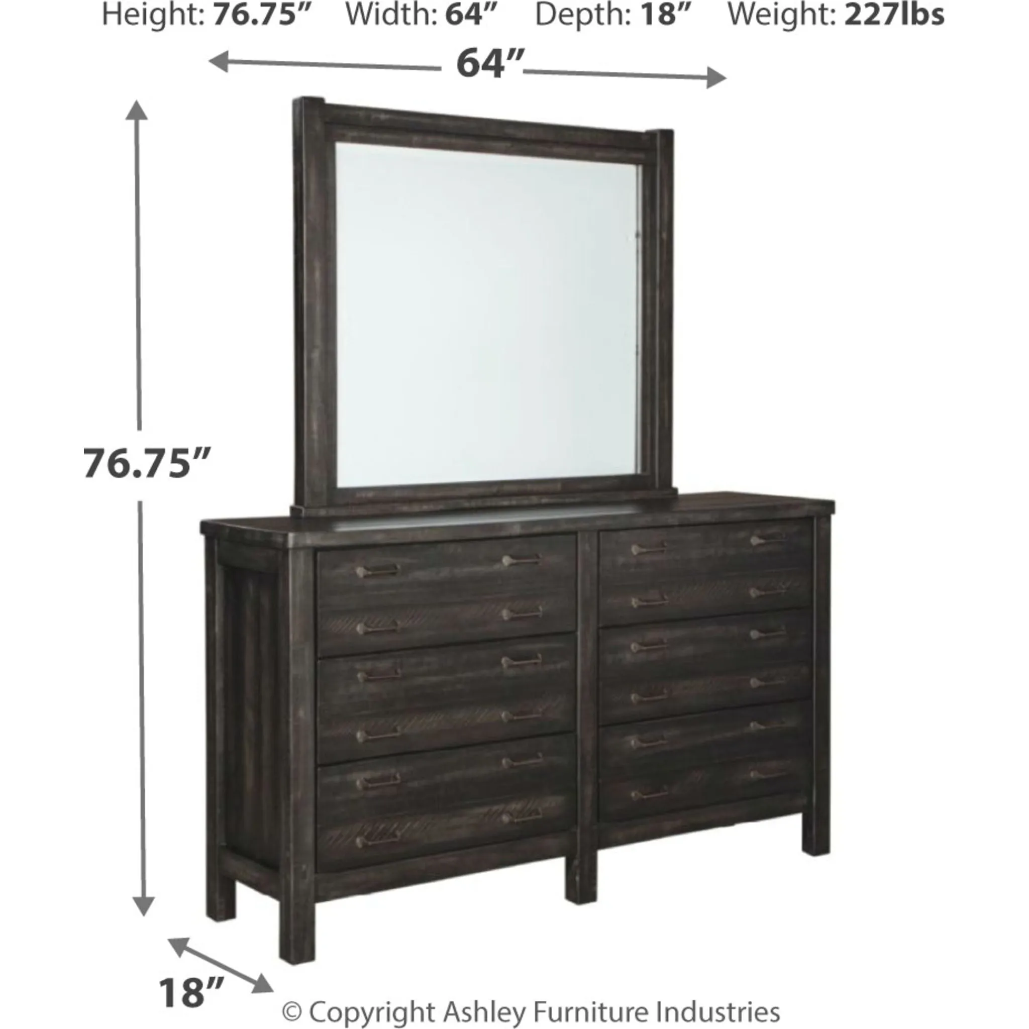 Baylow-EXCLUSIVE 8 Piece King Panel Bedroom Package