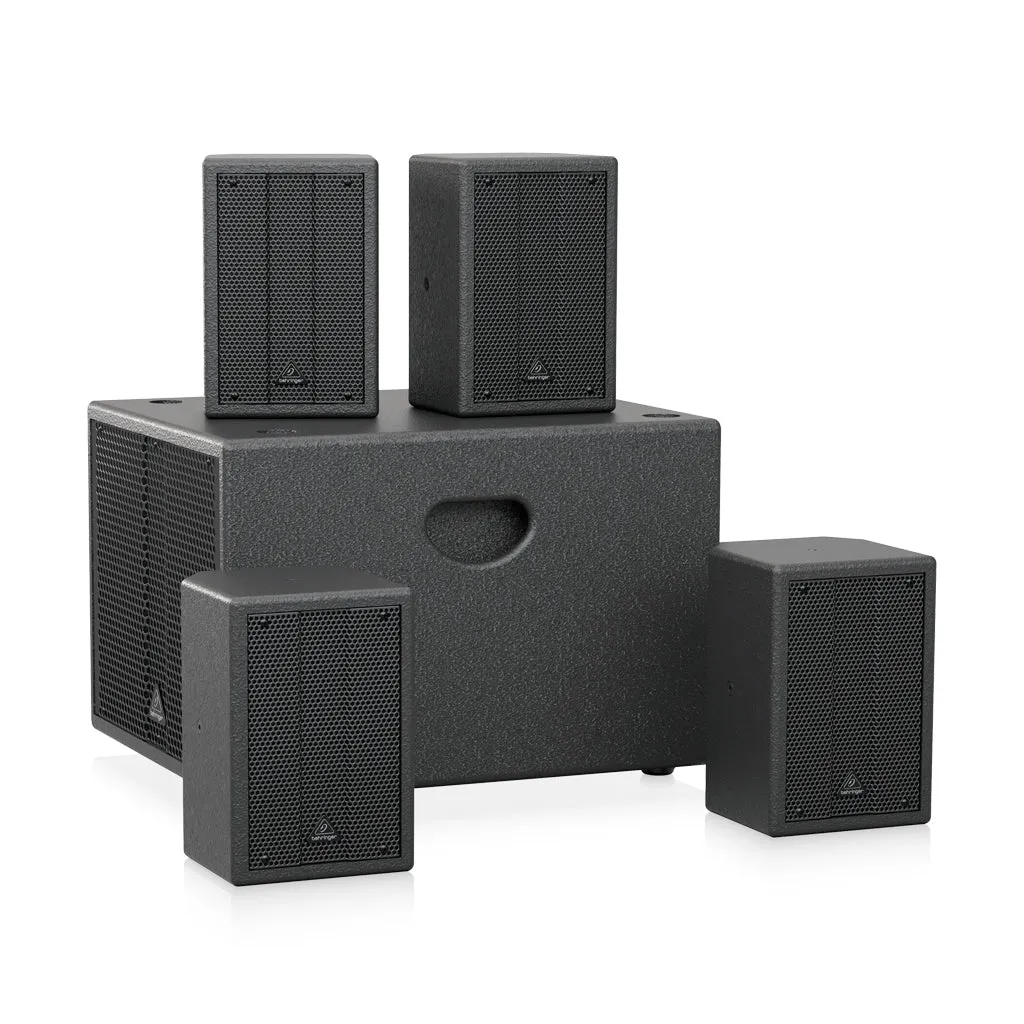 Behringer SAT 1004 PA Bundle 8" Sub W/ 4 X 4" Speaker