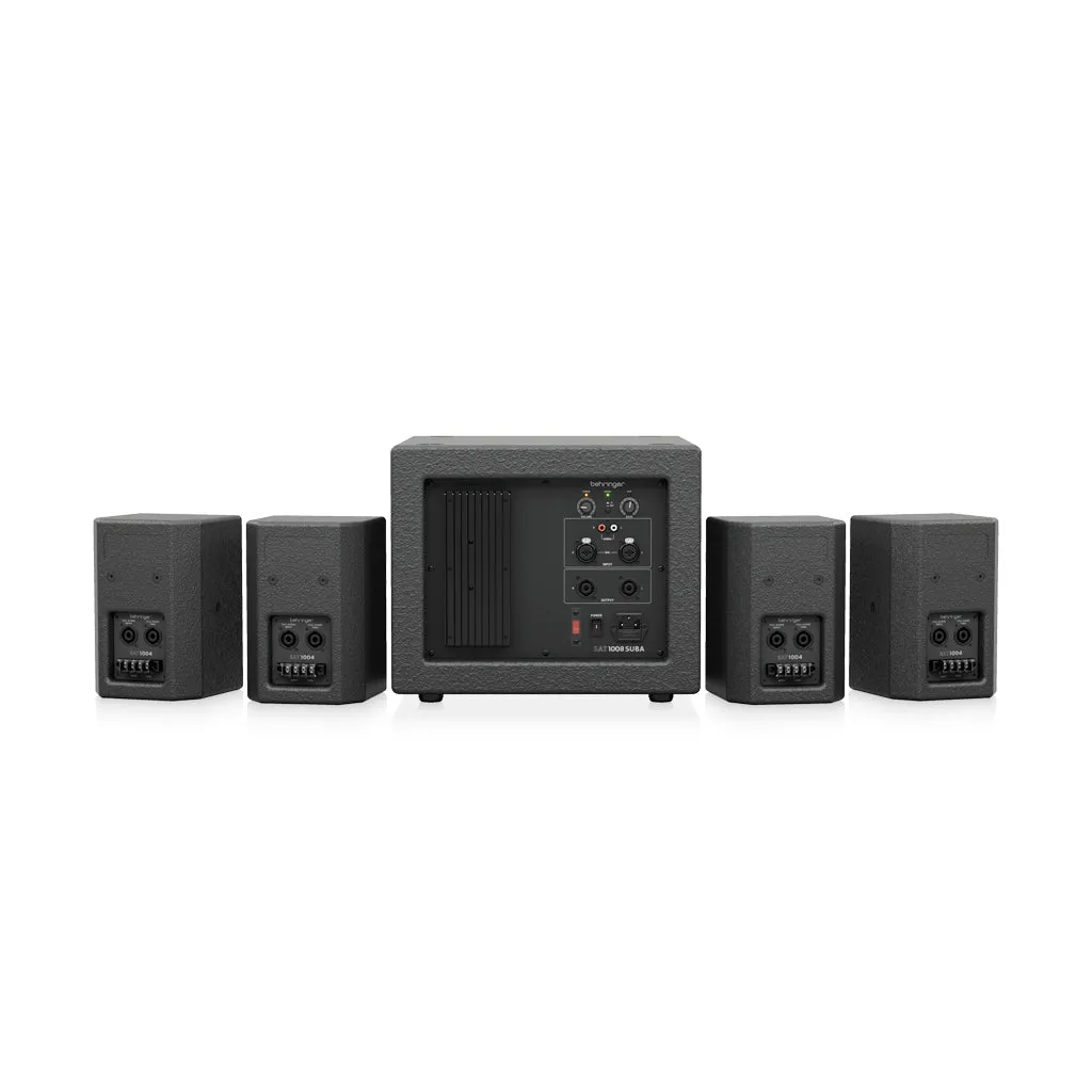 Behringer SAT 1004 PA Bundle 8" Sub W/ 4 X 4" Speaker