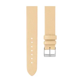 Beige - Saffiano Leather Watch Strap For Oris Diver 65