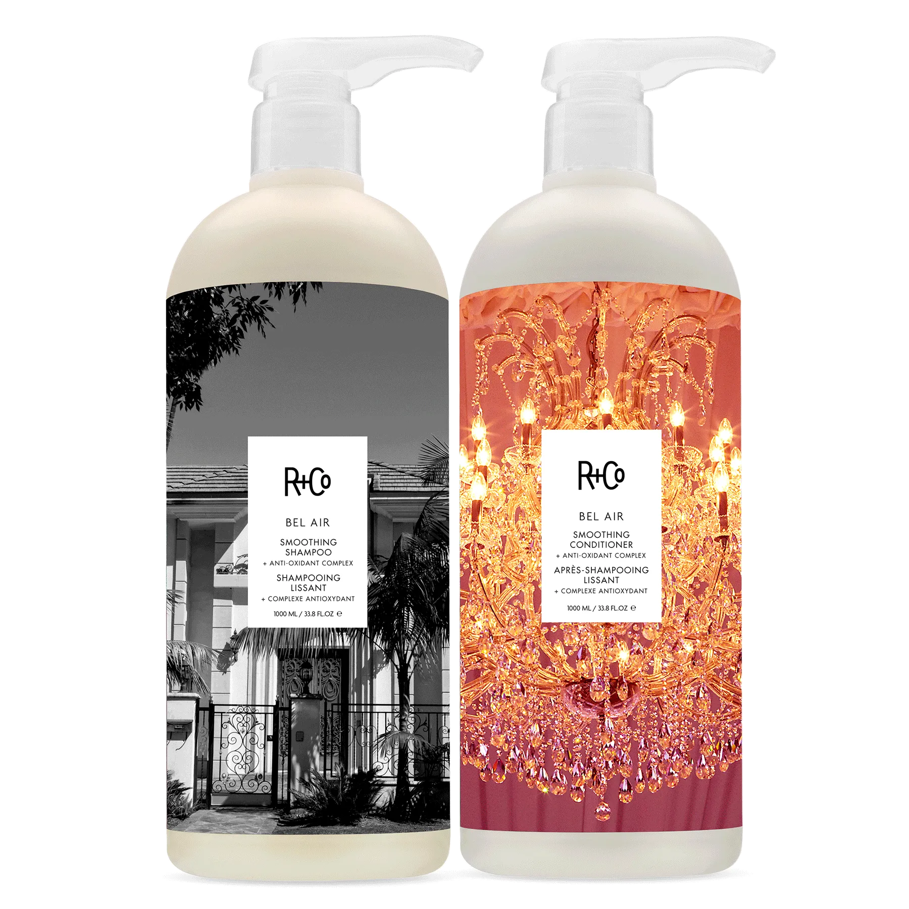 BEL AIR Smoothing Shampoo   Conditioner Anti-Oxidant Complex Liter Set