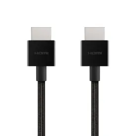 BELKIN 4K Ultra High Speed HDMI 2.1 Braided Cable 2 Meter - Black