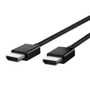 BELKIN 4K Ultra High Speed HDMI 2.1 Braided Cable 2 Meter - Black