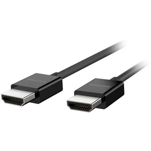 BELKIN Ultra High Speed HDMI 2.1 Cable Apple 4K - Supports HDR 10 And Dolby Vision V2 - Black
