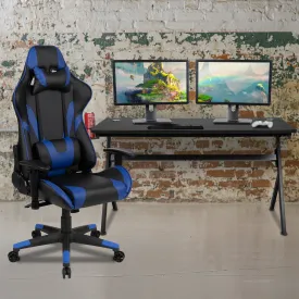 Black Gaming Desk & Chair Set BLN-X20D1904L-BL-GG