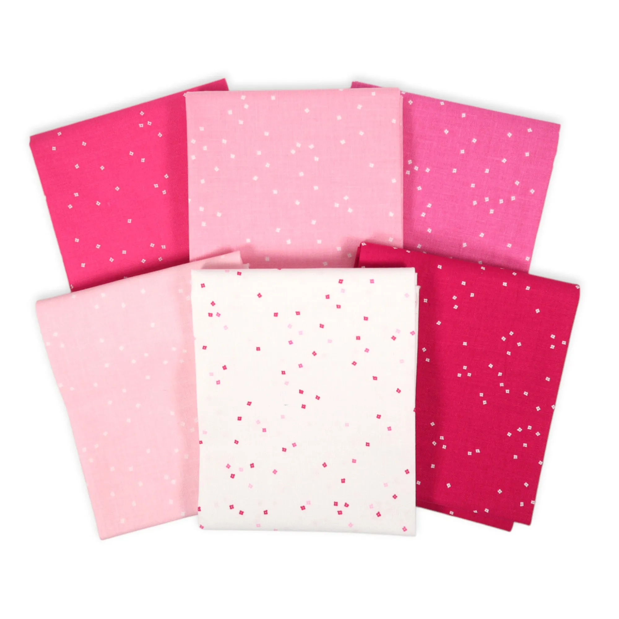 Blossom Pink (6) Piece Fat Quarter Bundle - Riley Blake Pink Blossom Fat Quarters