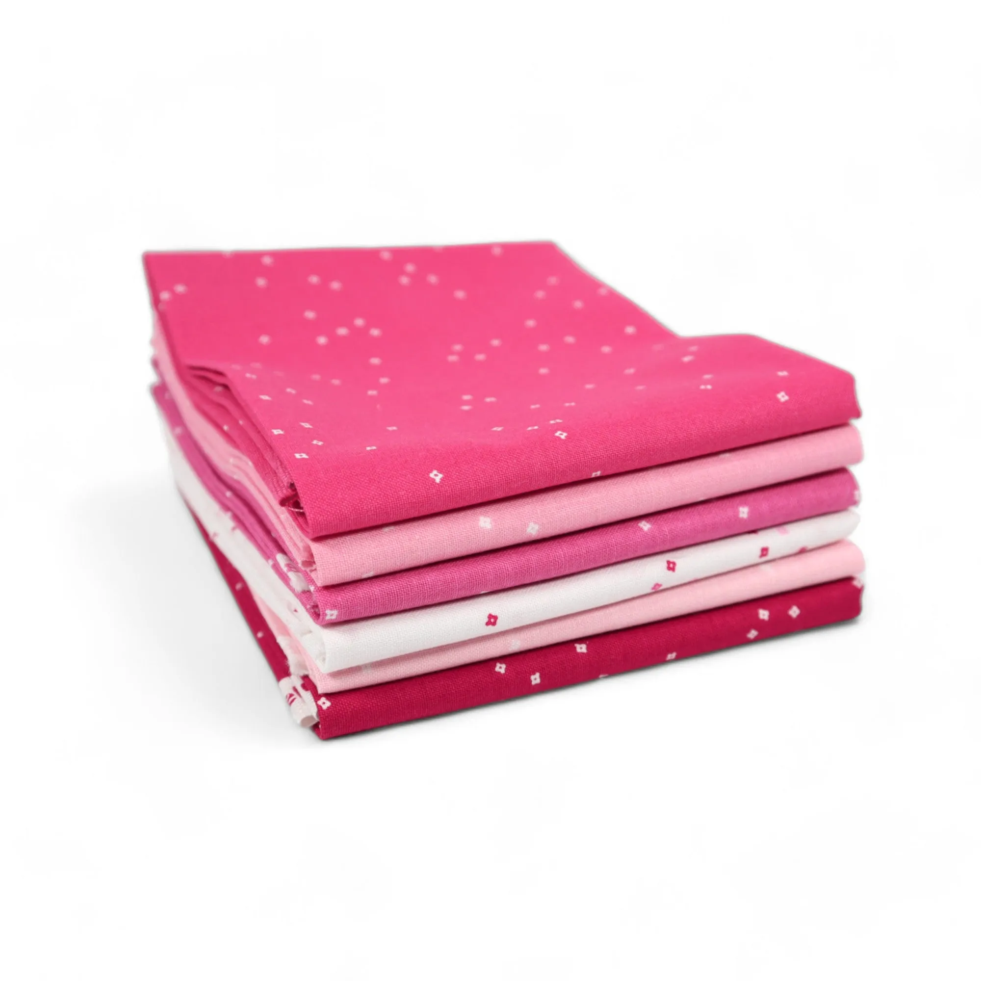 Blossom Pink (6) Piece Fat Quarter Bundle - Riley Blake Pink Blossom Fat Quarters