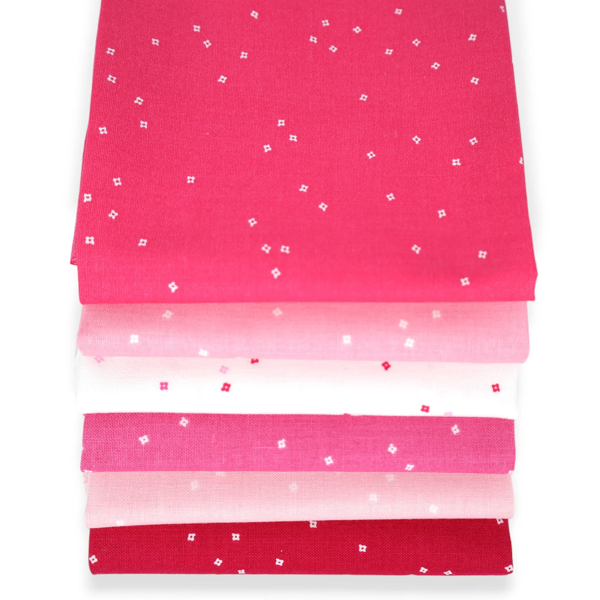 Blossom Pink (6) Piece Fat Quarter Bundle - Riley Blake Pink Blossom Fat Quarters