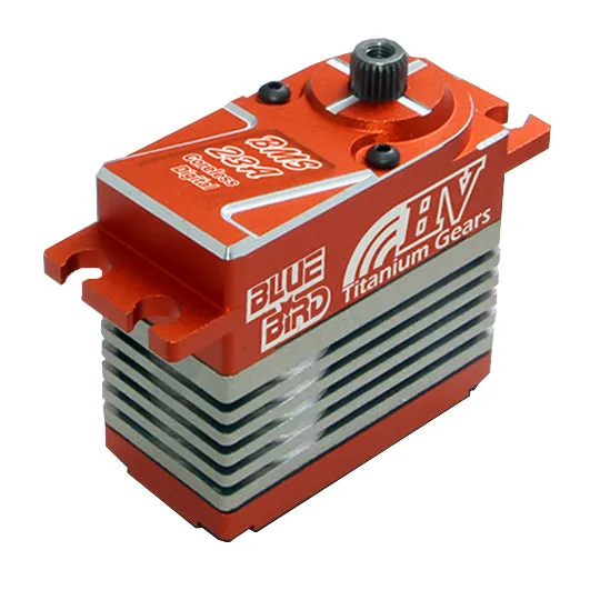 BMS-23A, HV-Digital, High Speed, Coreless, Titanium Gears