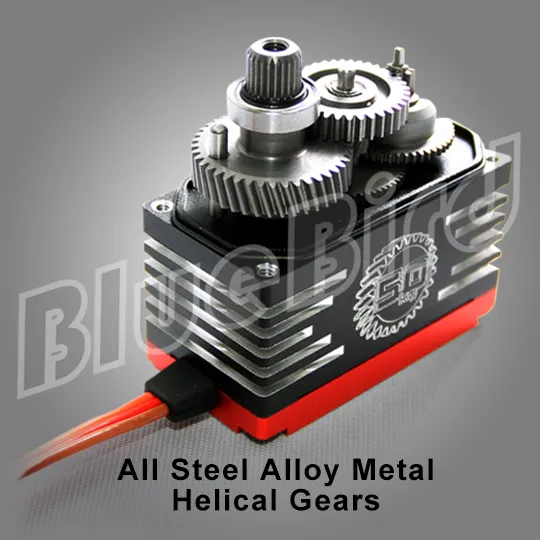BMS-H51C HELICAL GEAR, HV-DIGITAL, MEGA TORQUE, HIGH SPEED, CORELESS