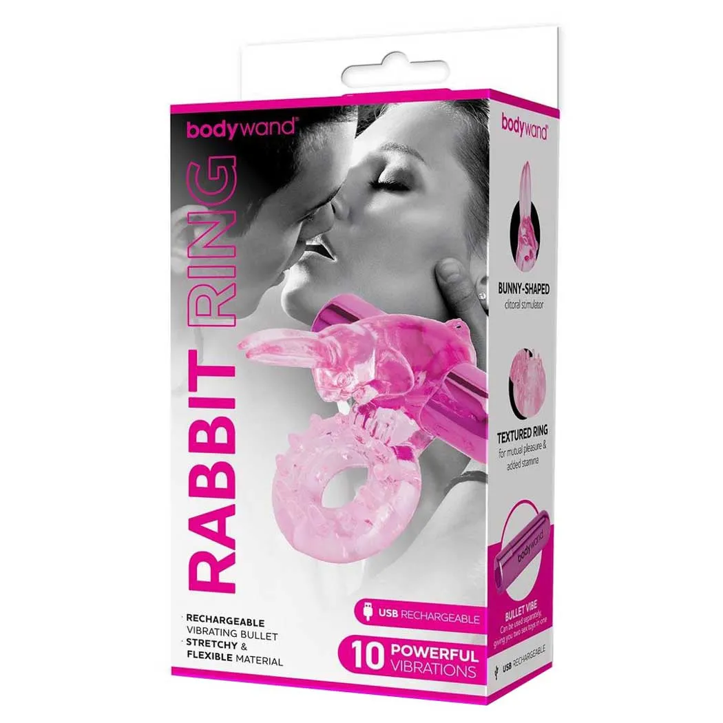 Bodywand Rechargeable Rabbit Ring
