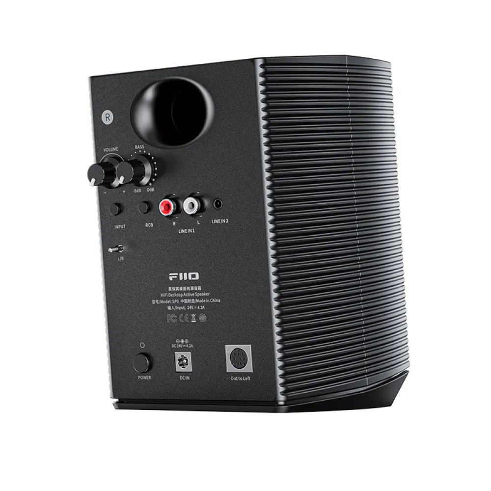 Bookshelf acoustics FiiO SP3, 2 speakers, black