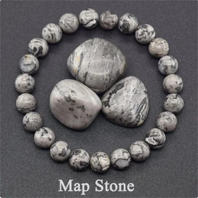 Buddhisttemple Natural Stone Meditation Energy Bracelet
