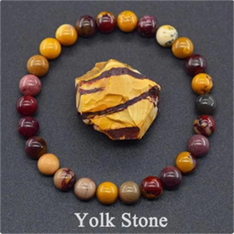 Buddhisttemple Natural Stone Meditation Energy Bracelet