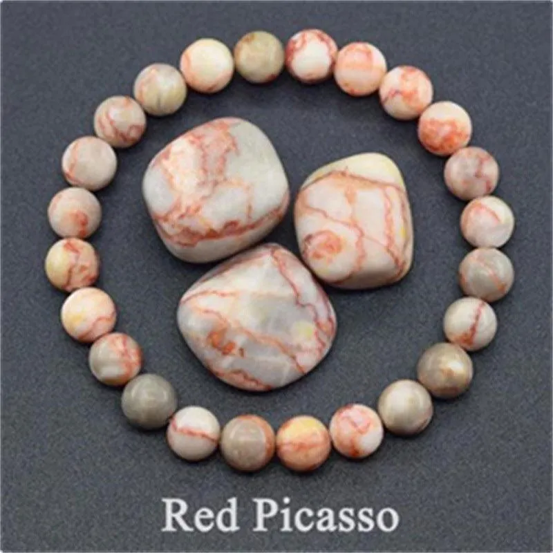 Buddhisttemple Natural Stone Meditation Energy Bracelet