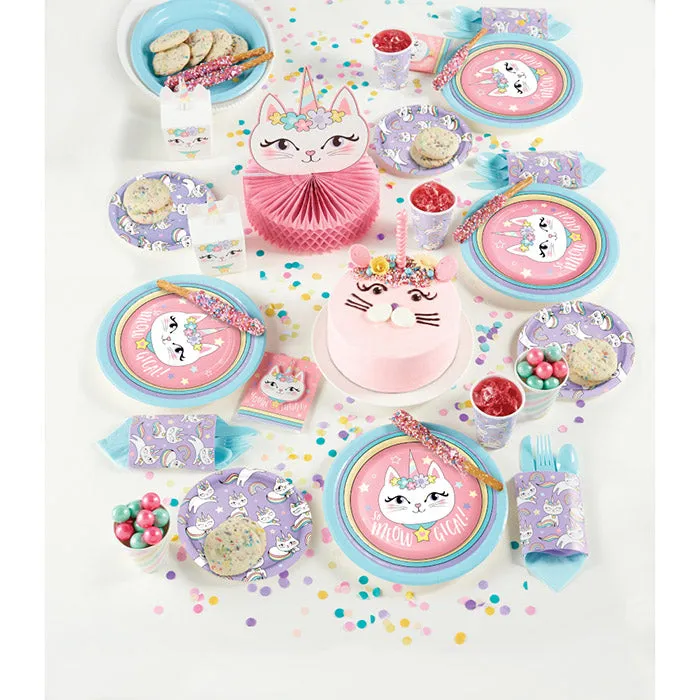 Bulk Sassy Caticorn Paper Table Covers (6 per Case)