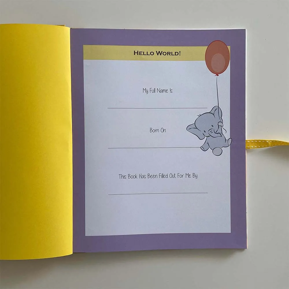 Bundle of Joy - Baby First Year Record Book
