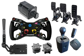Bundle - Wheelbase, Wheel, Pedal Set, Shifter and Handbrake