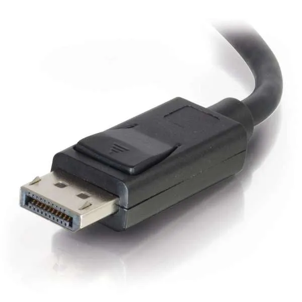C2g 25Ft Ultra High Definition Displayport Cable With Latches - 8K Displayport Cable - M/M - Displayport Cable - Display