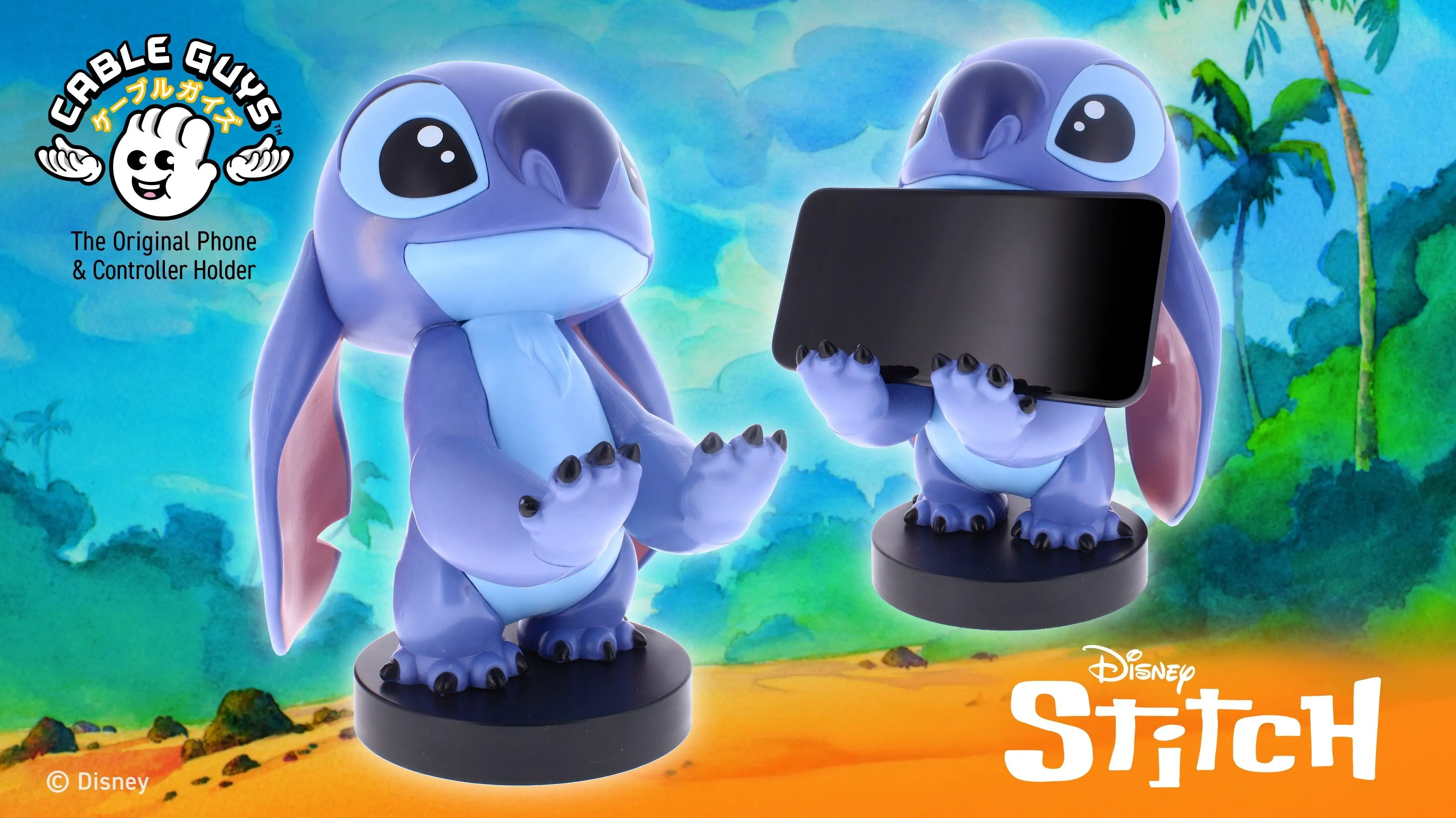 Cable Guys - Disney - Stitch - Phone & Controller Holder