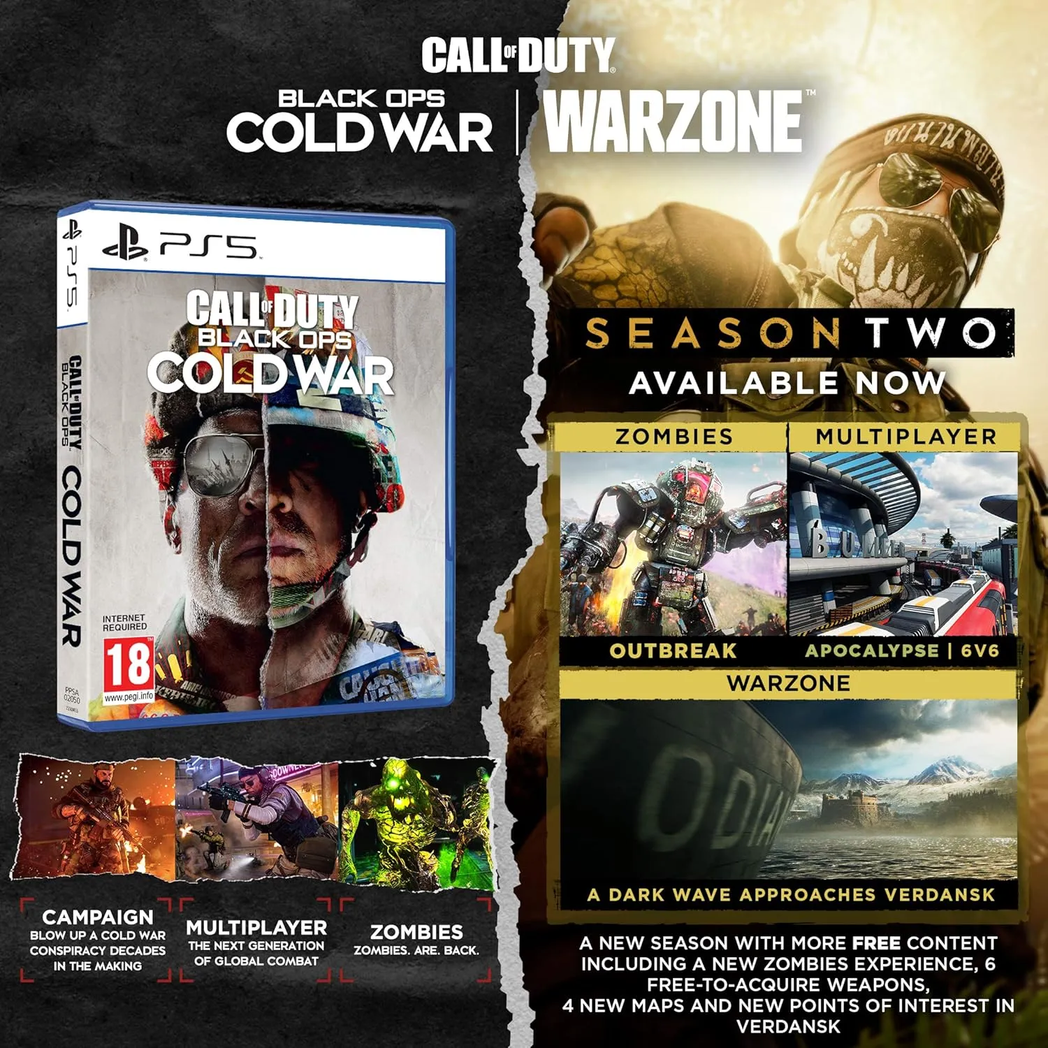Call of Duty Black Ops Cold War for PS5