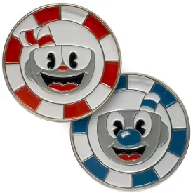 Cuphead Devil's Casino Collectors Coins Twin Pack