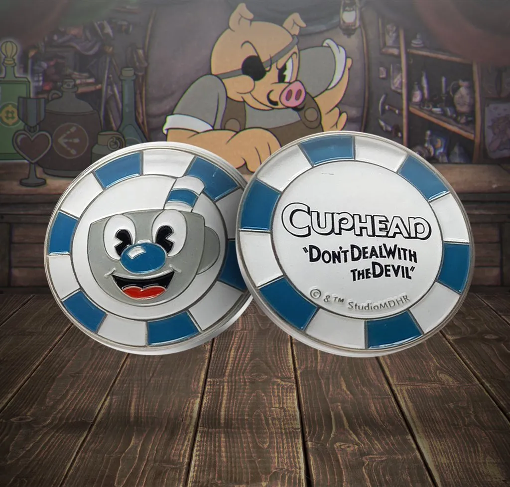 Cuphead Devil's Casino Collectors Coins Twin Pack