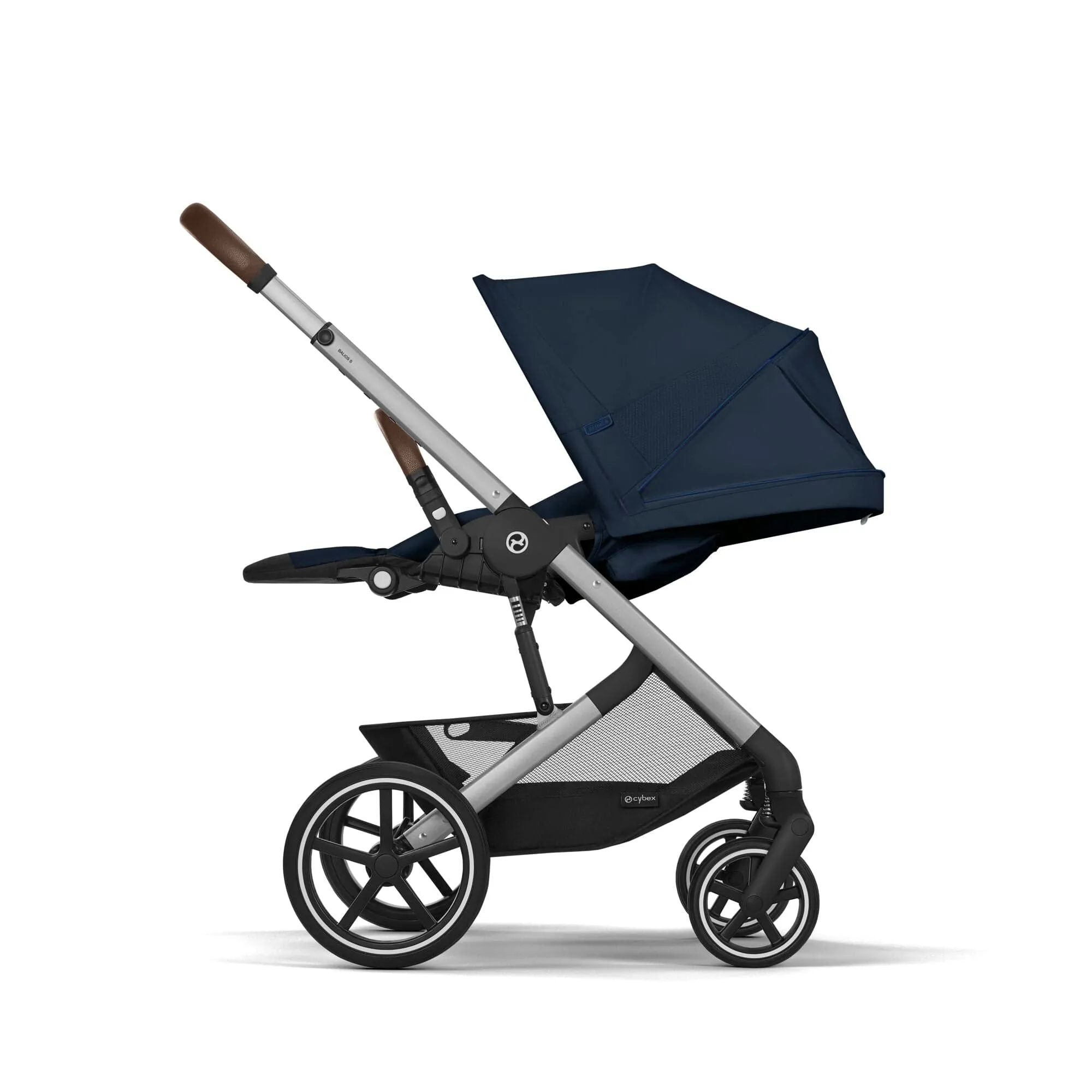 Cybex Balios S Lux Comfort Bundle in Silver/Ocean Blue