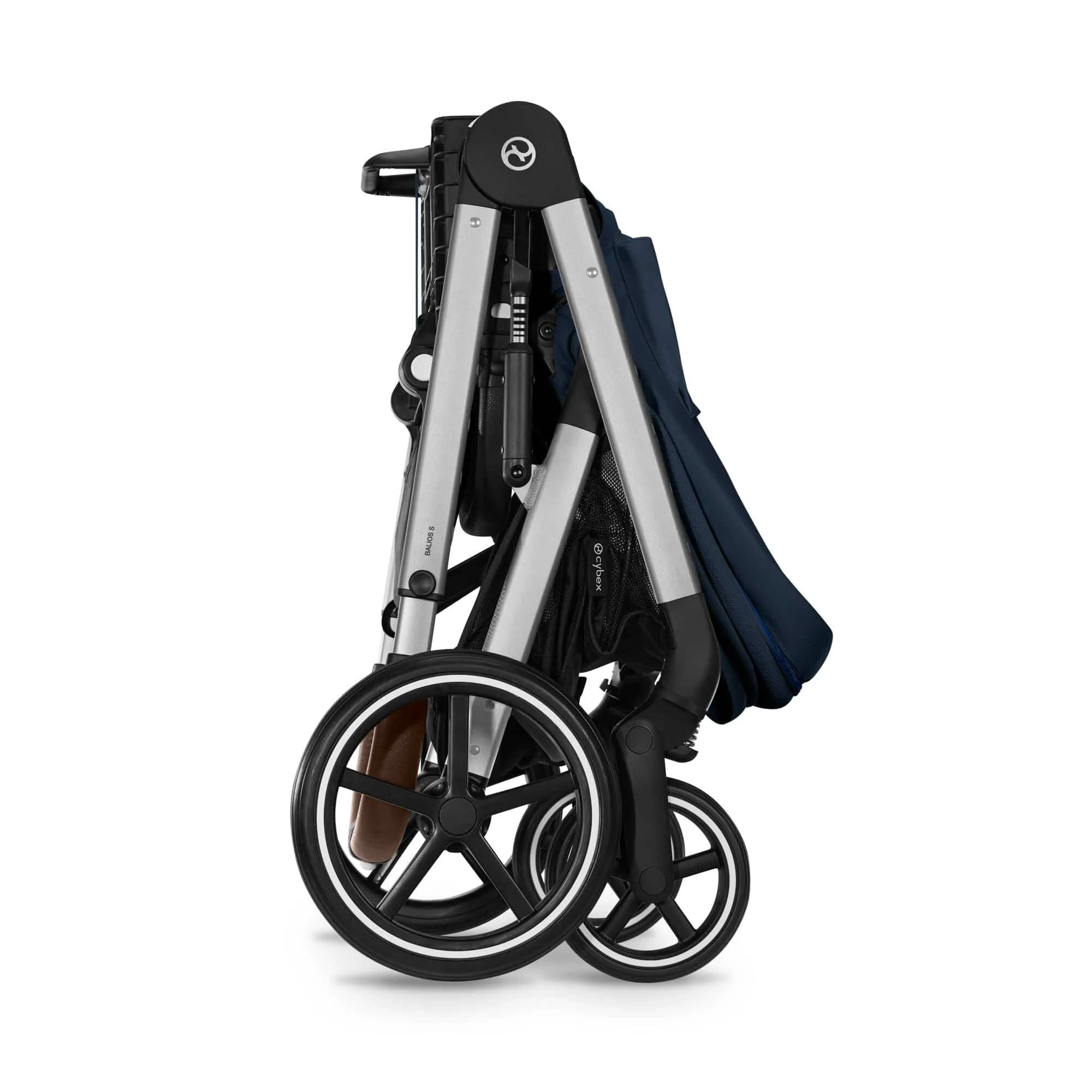 Cybex Balios S Lux Comfort Bundle in Silver/Ocean Blue