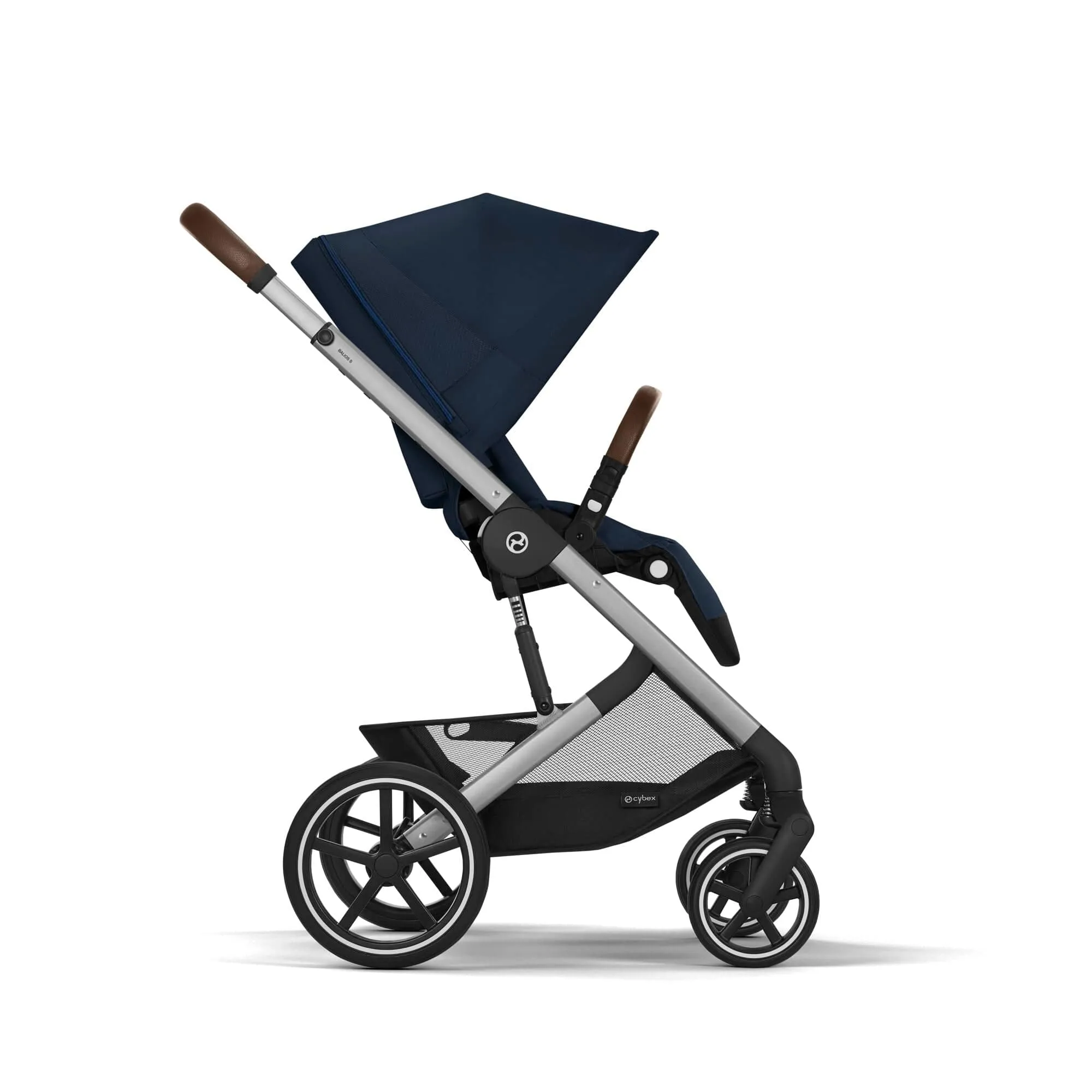 Cybex Balios S Lux Comfort Bundle in Silver/Ocean Blue