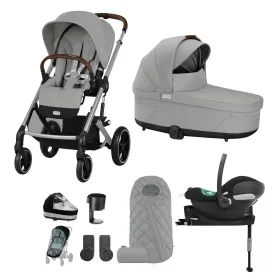 Cybex Balios S Lux Comfort Bundle in Silver/Stone Grey