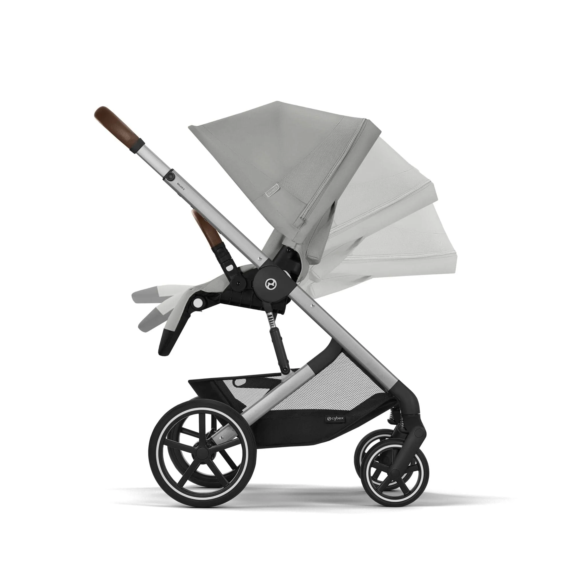 Cybex Balios S Lux Comfort Bundle in Silver/Stone Grey