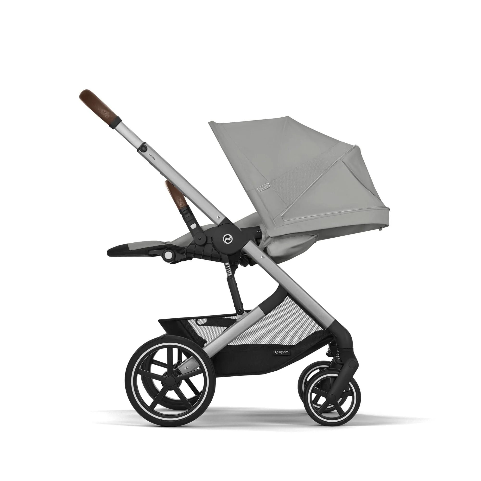 Cybex Balios S Lux Comfort Bundle in Silver/Stone Grey